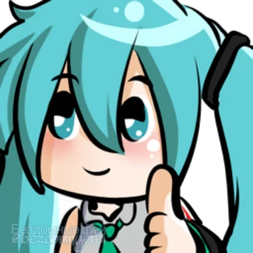 Стикер Hatsune Miku