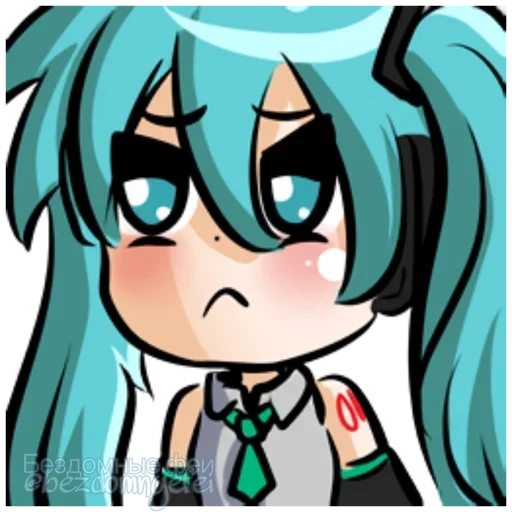 Стикер Hatsune Miku