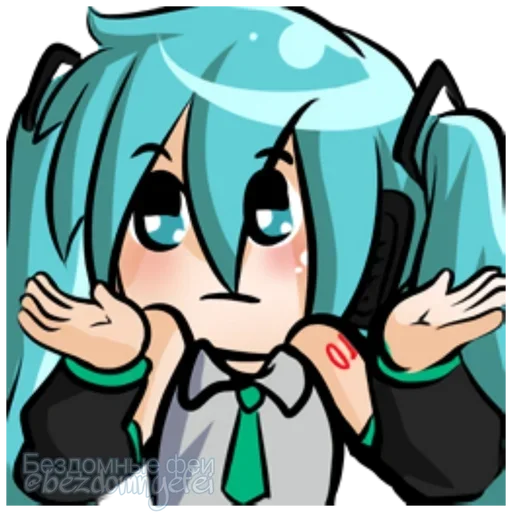Стикер Hatsune Miku