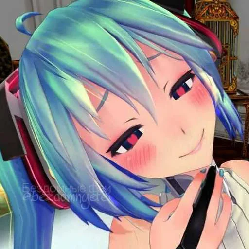 Стикер hatsune miku random