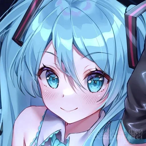 Стикер hatsune miku random