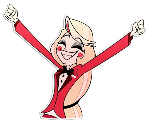 Стикер Hazbin Hotel