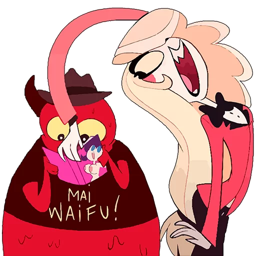 Стикер Hazbin Hotel