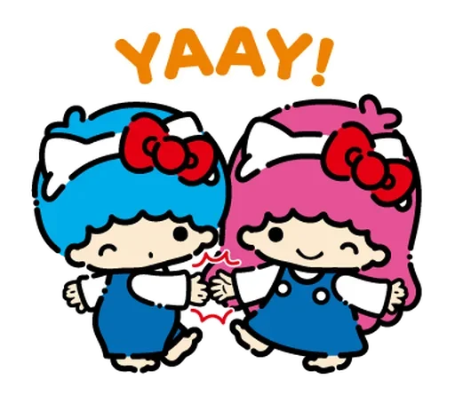 Стикер Hello Kitty