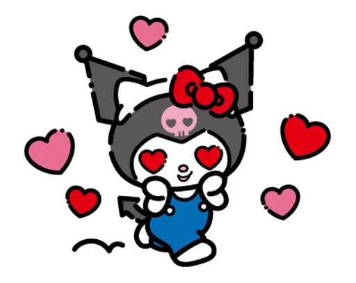 Стикер Hello Kitty