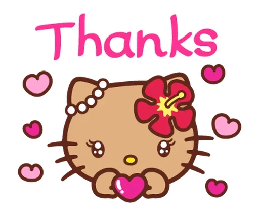 Стикер Gyaru Hello Kitty