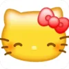 Стикер hello kitty