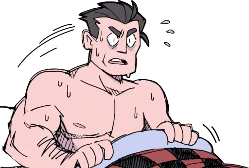 Стикер Helltaker Comics