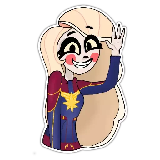 Стикер Хэлл Попс