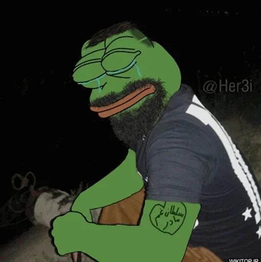 Стикер Pepe 🐸 -