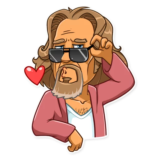 Стикер The Dude