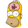 Эмодзи Homer Simpson