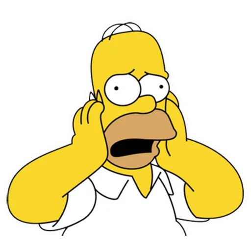 Стикер Homero By Maximus10M