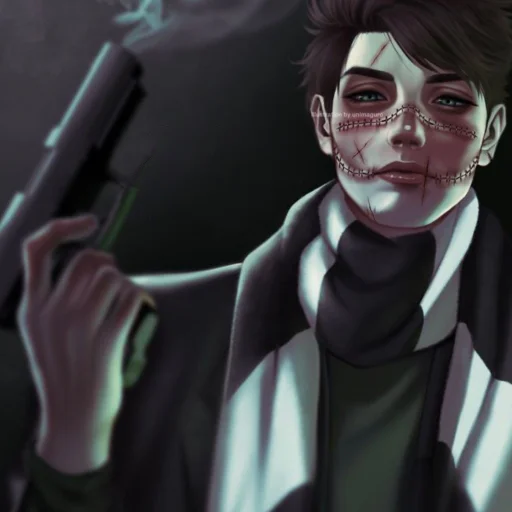 Стикер Homicidal Liu