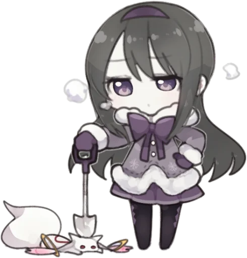 Стикер Homura Akemi