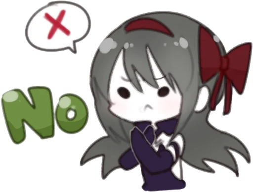 Стикер Homura Akemi