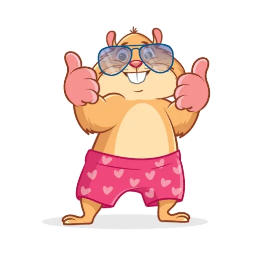 Стикер Хомячок