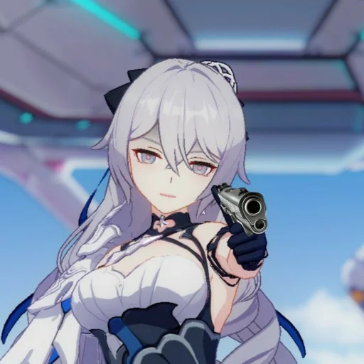 Стикер Honkai impact