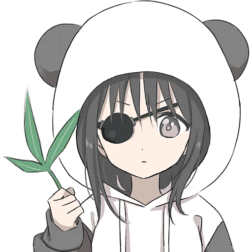 Стикер Худи панда