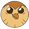 Эмодзи Hooty Door