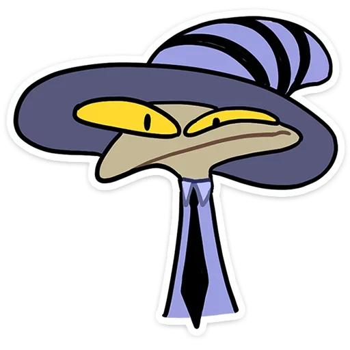 Стикер Говард и Скинни