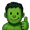 Эмодзи Халк