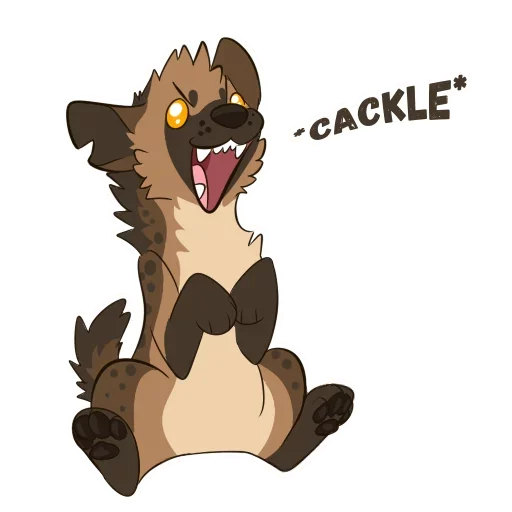 Стикер Hyena
