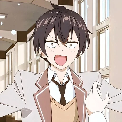 Стикер Аля иногда кокетничает