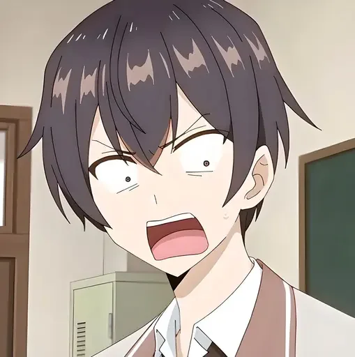 Стикер Аля иногда кокетничает