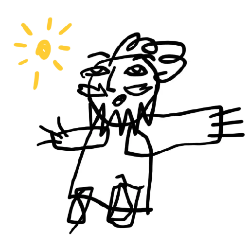 Стикер Backoff