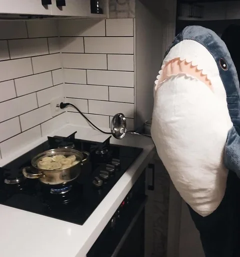 Стикер Ikea Shark