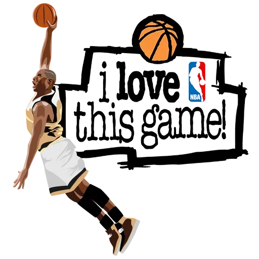 Стикер I love this game