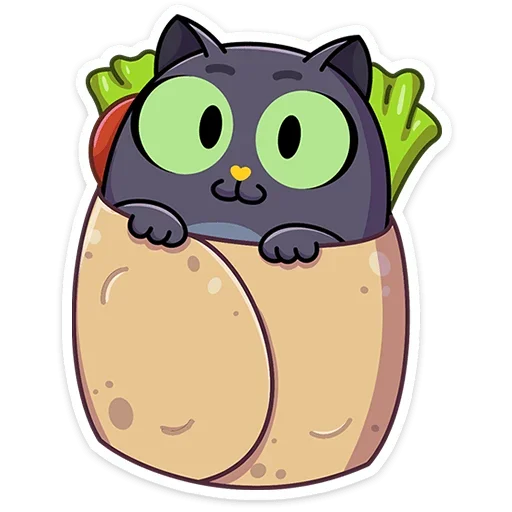 Стикер Это Кот