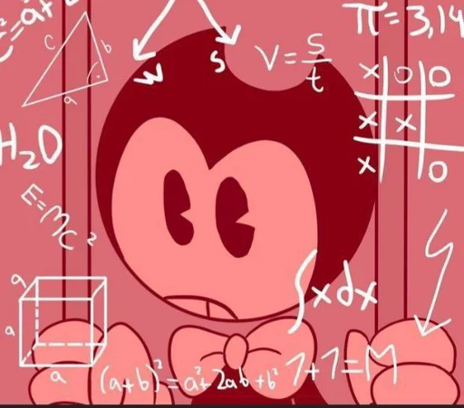 Стикер Bendy And The Ink Machine