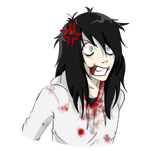 Стикер Jeff the Killer