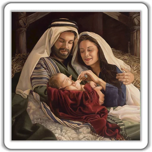 Стикер Jesus Born
