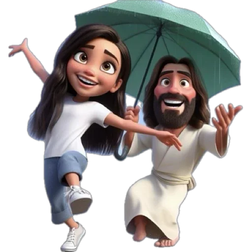 Стикер Jesus Love