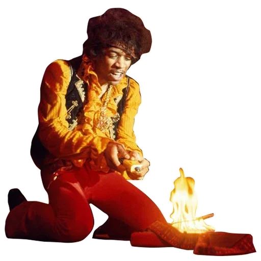 Стикер Jimi Hendrix
