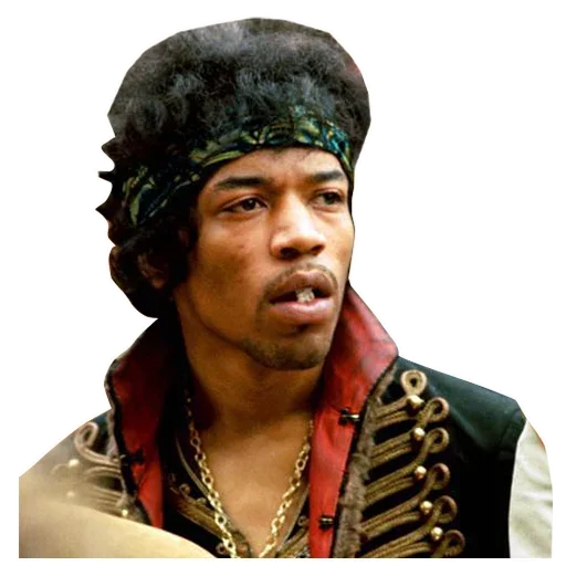 Стикер Jimi Hendrix