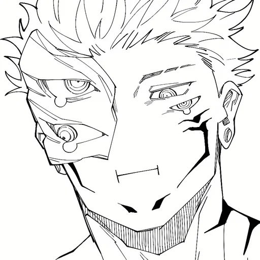 Стикер Ryomen Sukuna