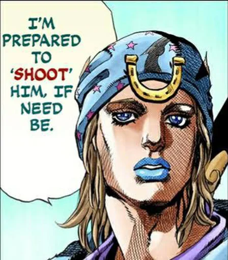 Стикер Johnny Joestar