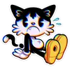 Стикер Кот Джо