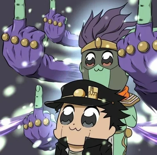 Стикер Literally just jotaro
