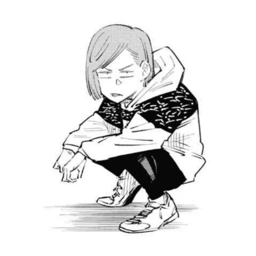 Стикер Jujutsu kaisen manga