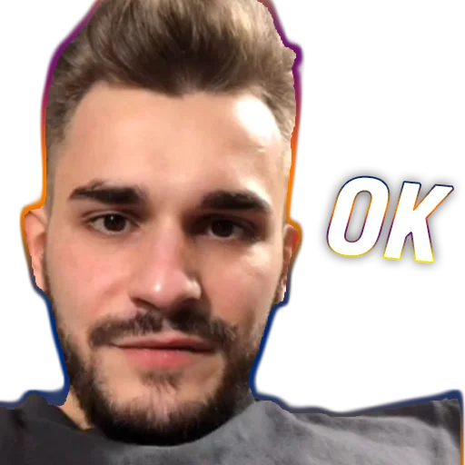 Стикер Юлик (Юлий Онешко)