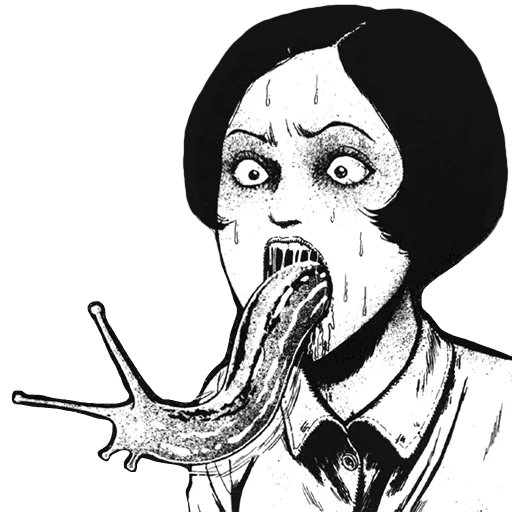 Стикер Junji Ito Дзюндзи Ито
