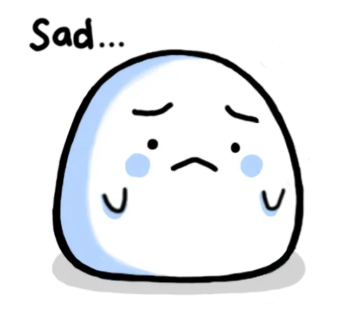 Стикер Just a snowball