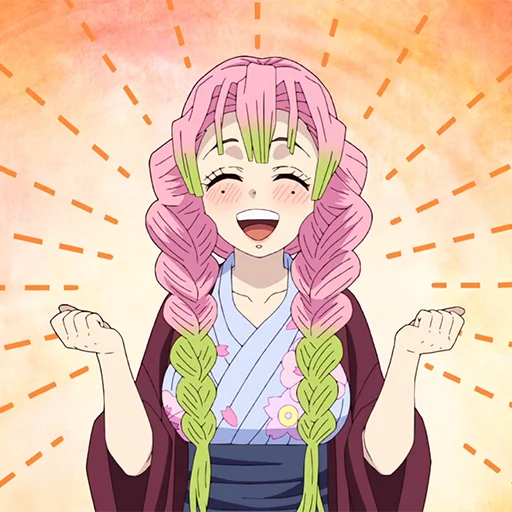 Стикер Mitsuri Kanroji | Мицури Канроджи