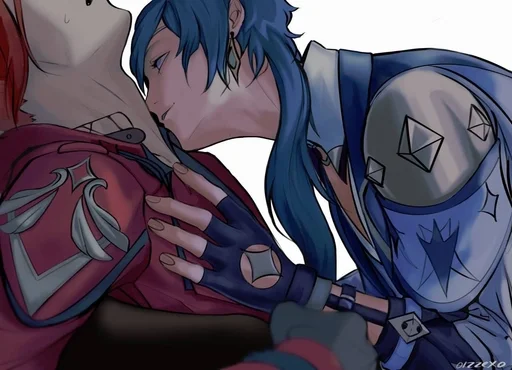 Стикер Kaeya and Diluc