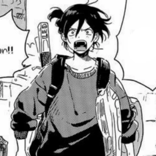 Стикер незнакомец на берегу моря